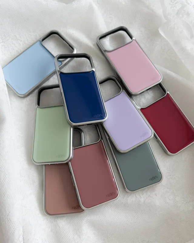 Solid Color Case Silver