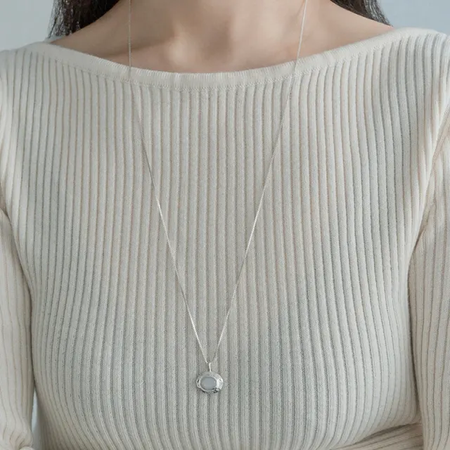 Cosmic Symbol Long Necklace