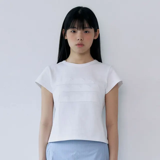Cloud stitch t-shirt - White