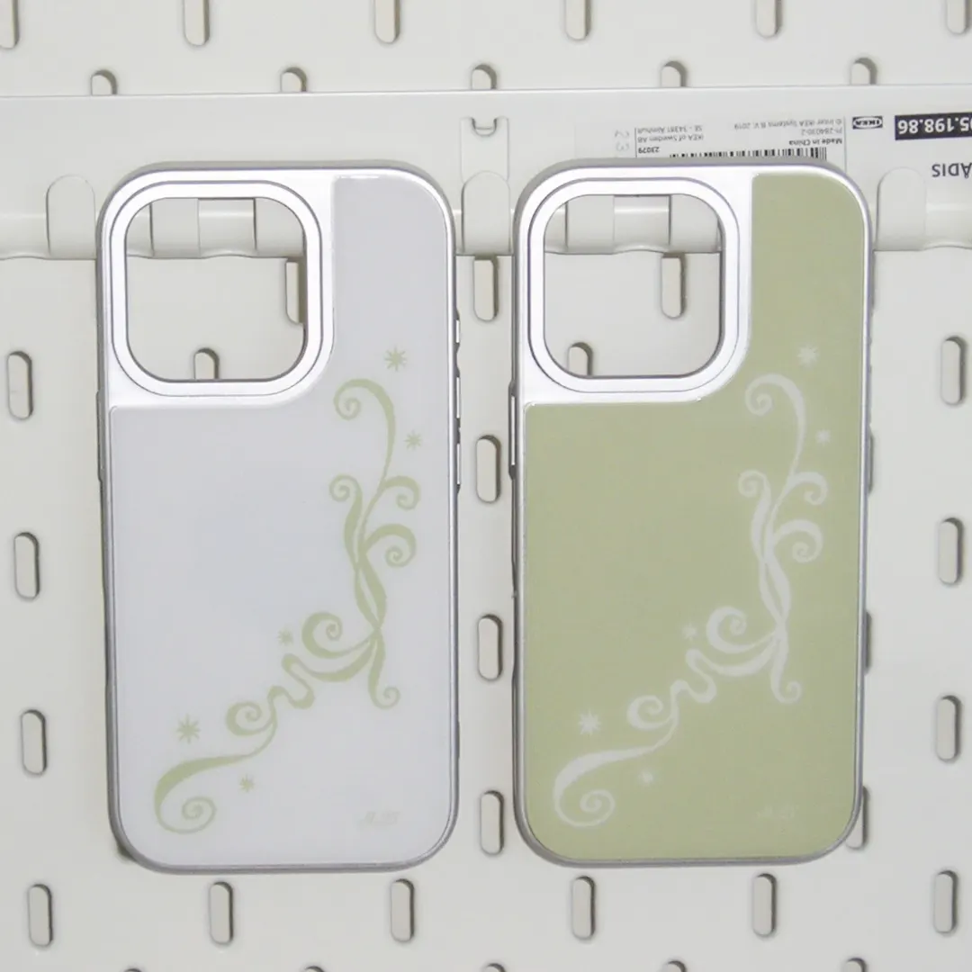 Wavy Color Bumper Case (GREEN)