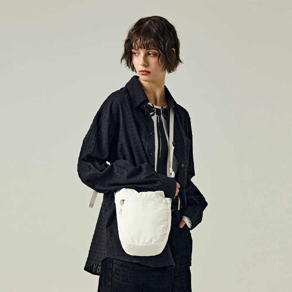 320 LIGHT STRING CROSS BAG [IVORY] - 39Fashion