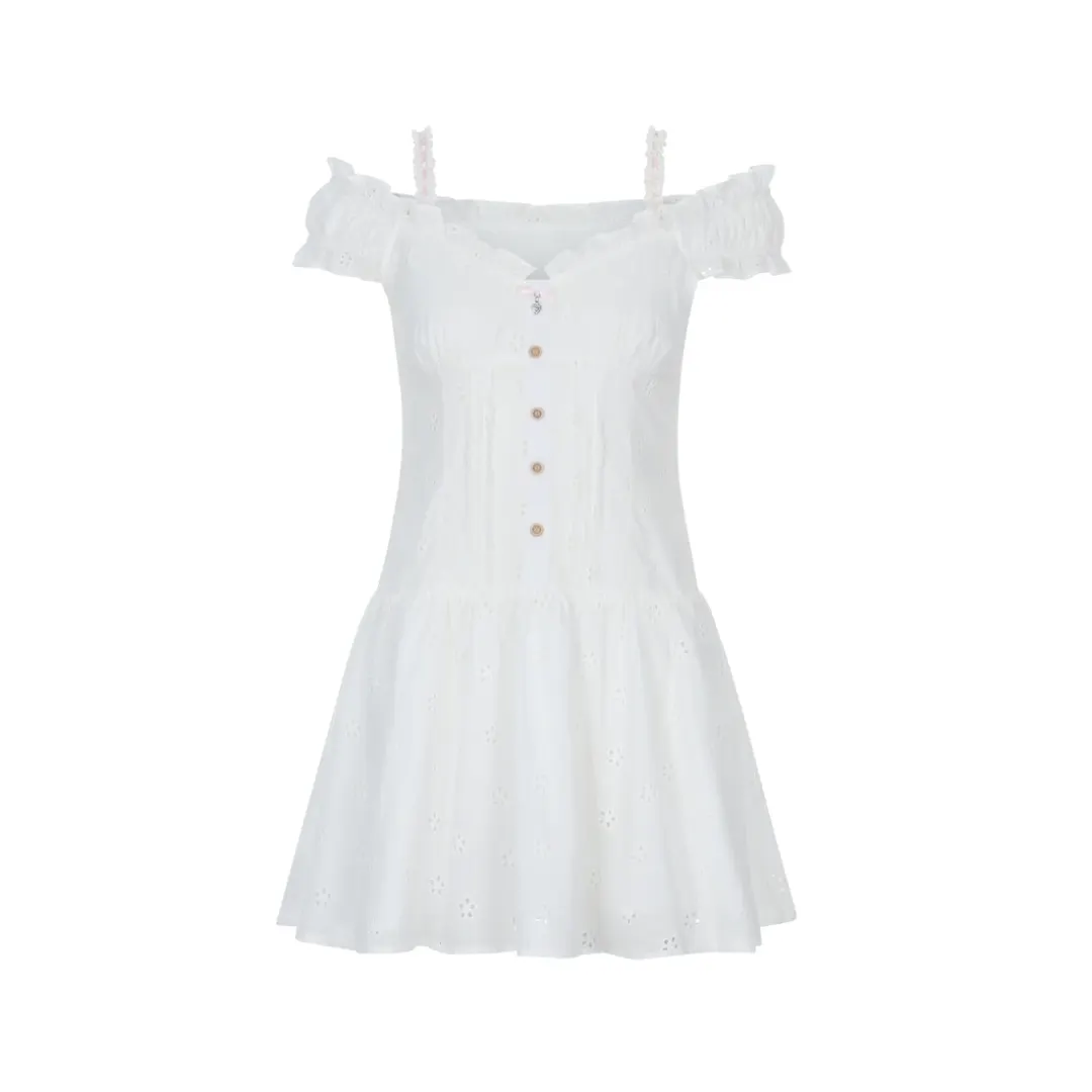 Dear milky dress(Milk white)