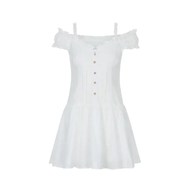 Dear milky dress(Milk white)