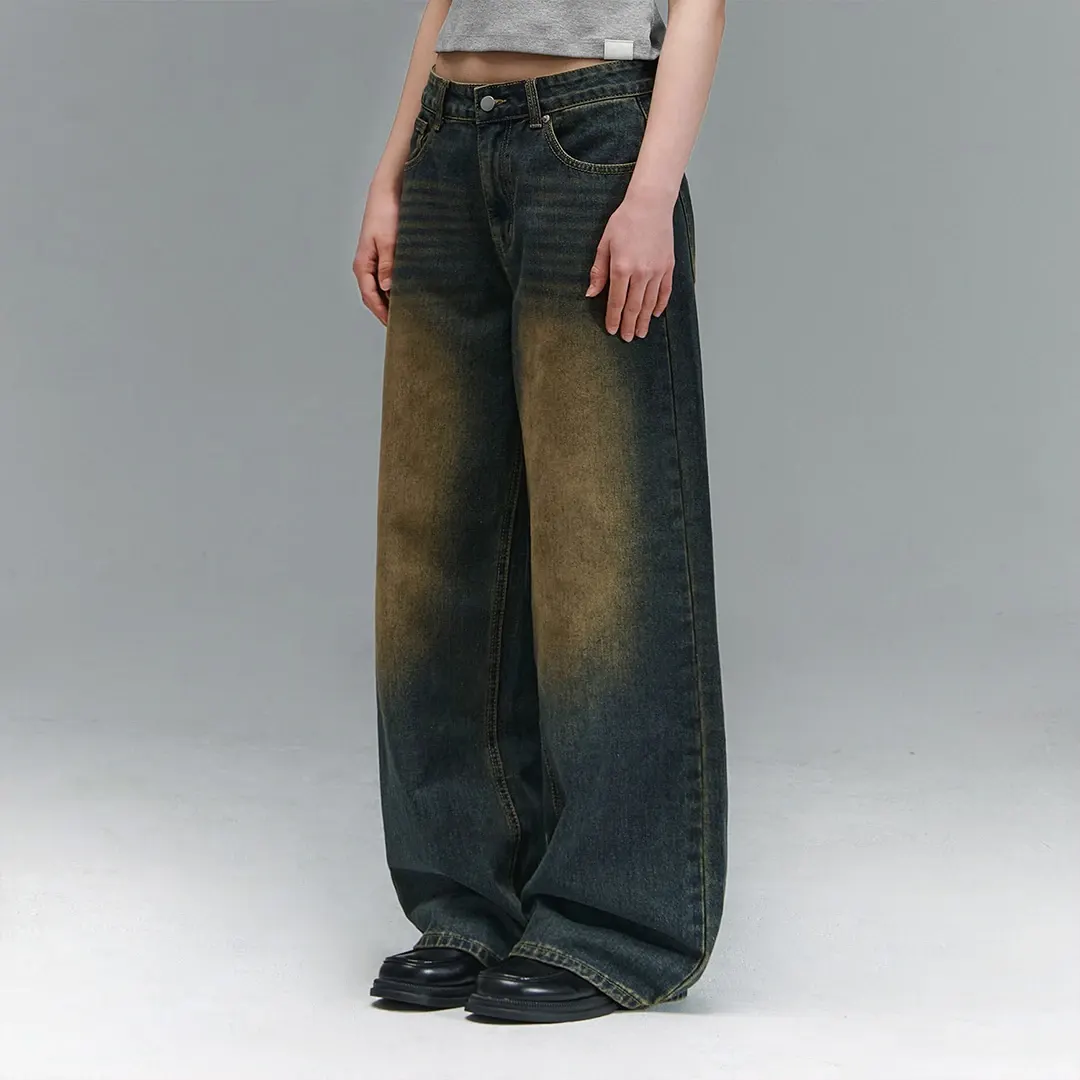 BTB : WAVE WASHING JEANS [YELLOW MINUIT CORE]