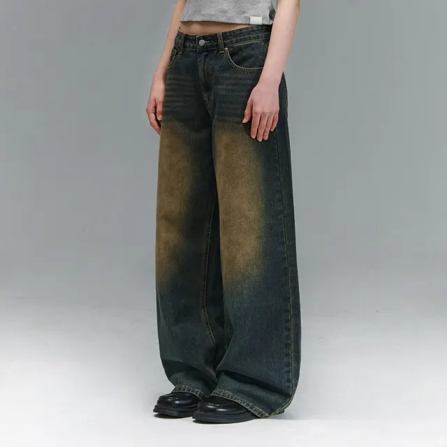 BTB : WAVE WASHING JEANS [YELLOW MINUIT CORE]