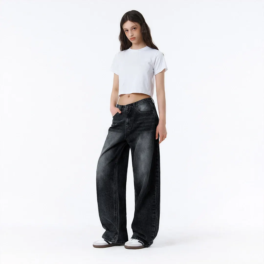 BTB: BREEZE WASHING JEANS [MUTE BLACK]