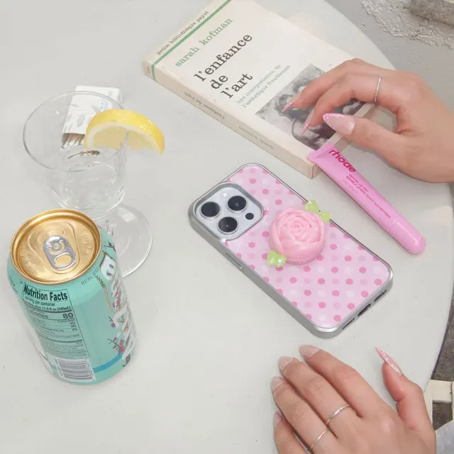 【MagSafe対応】Summer Dot Case_Pink