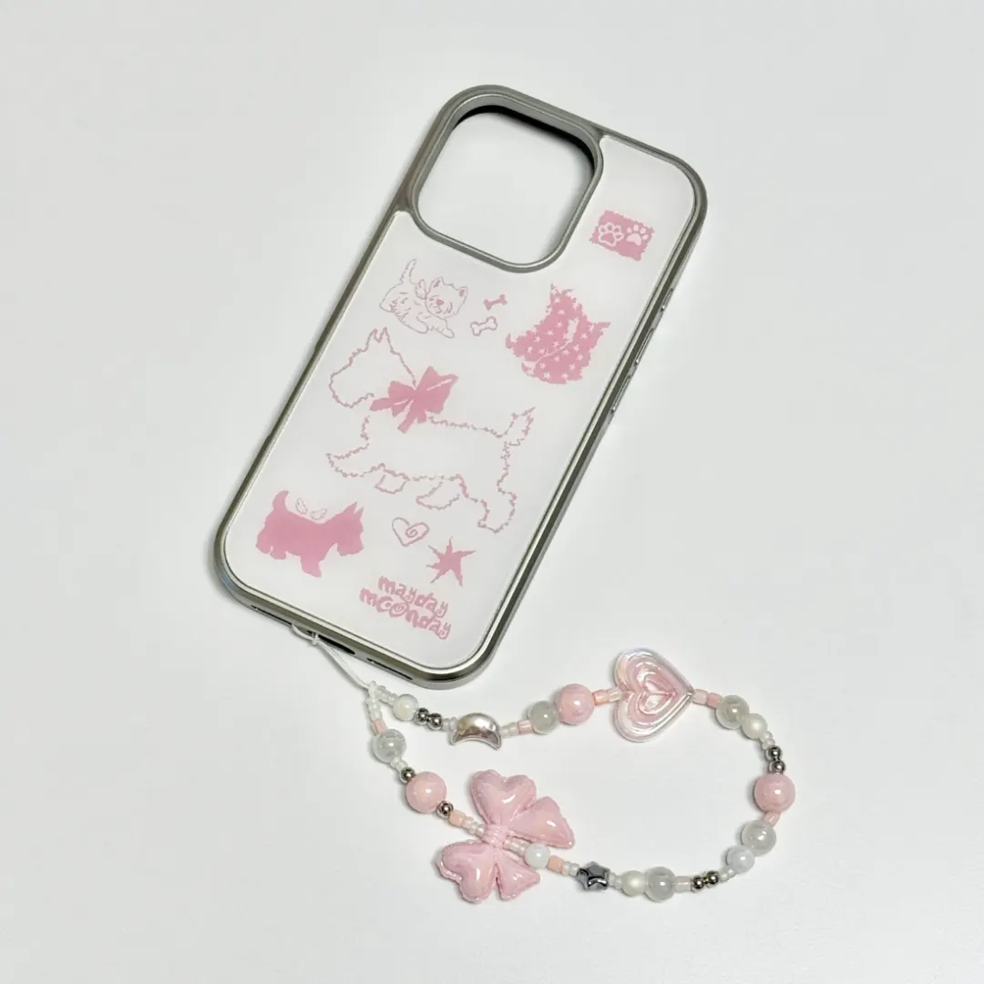 Angel Puppy Silver Bumper Case (3 Color)