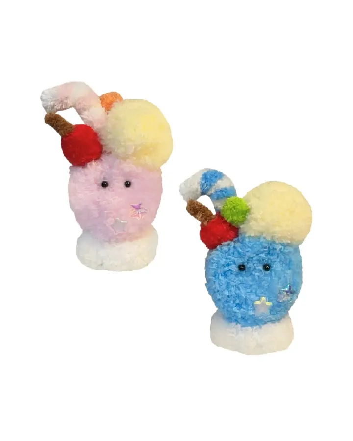 Cream Soda (Pink Grapefruit / Blue Cream) Keyring