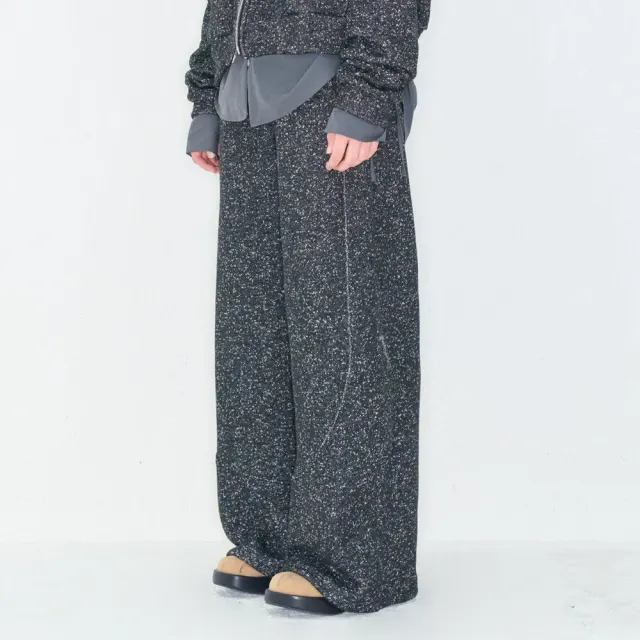BOKASHI WIDE PANTS BLACK