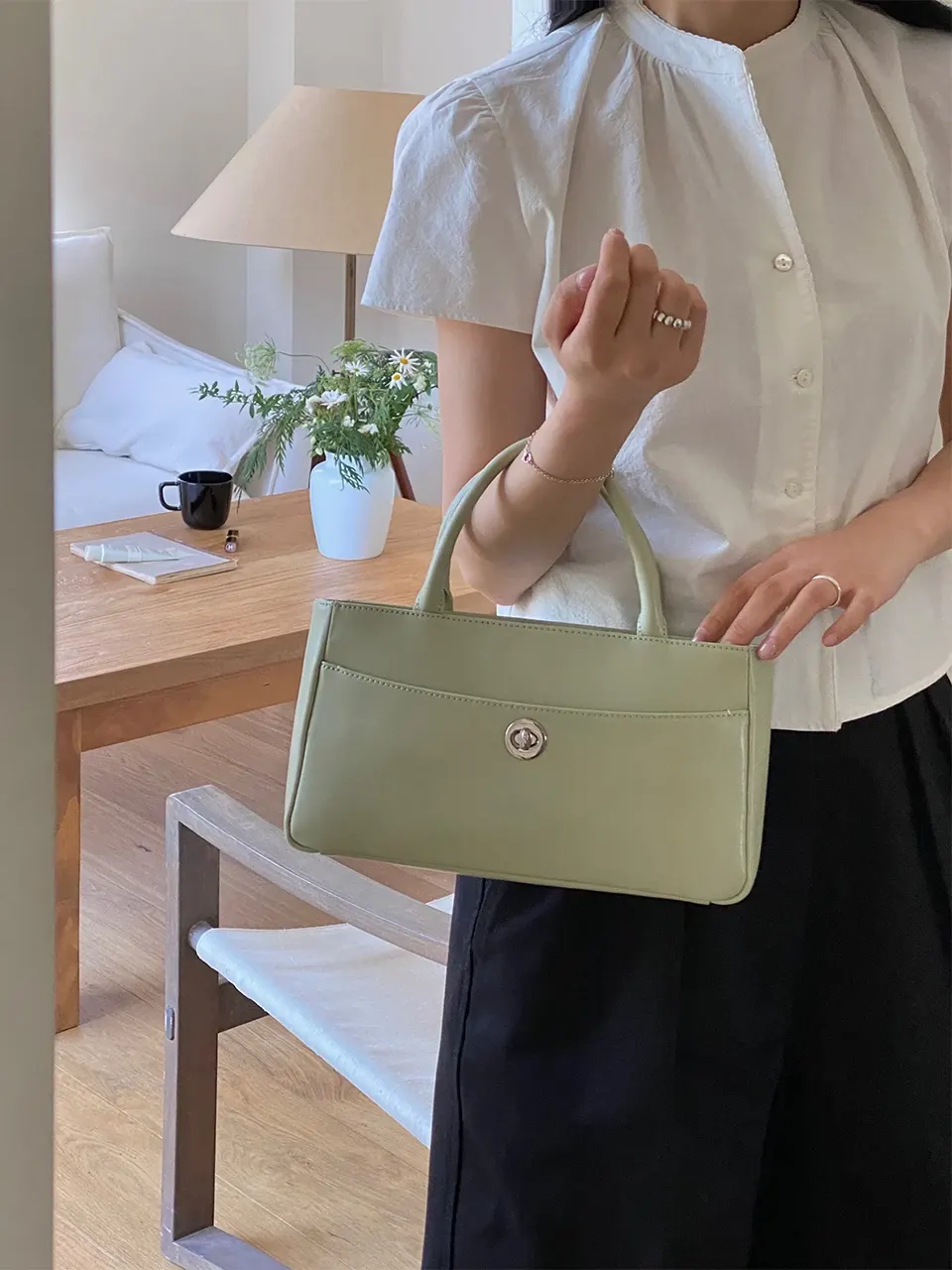 RYLEE TOTE BAG (olive)