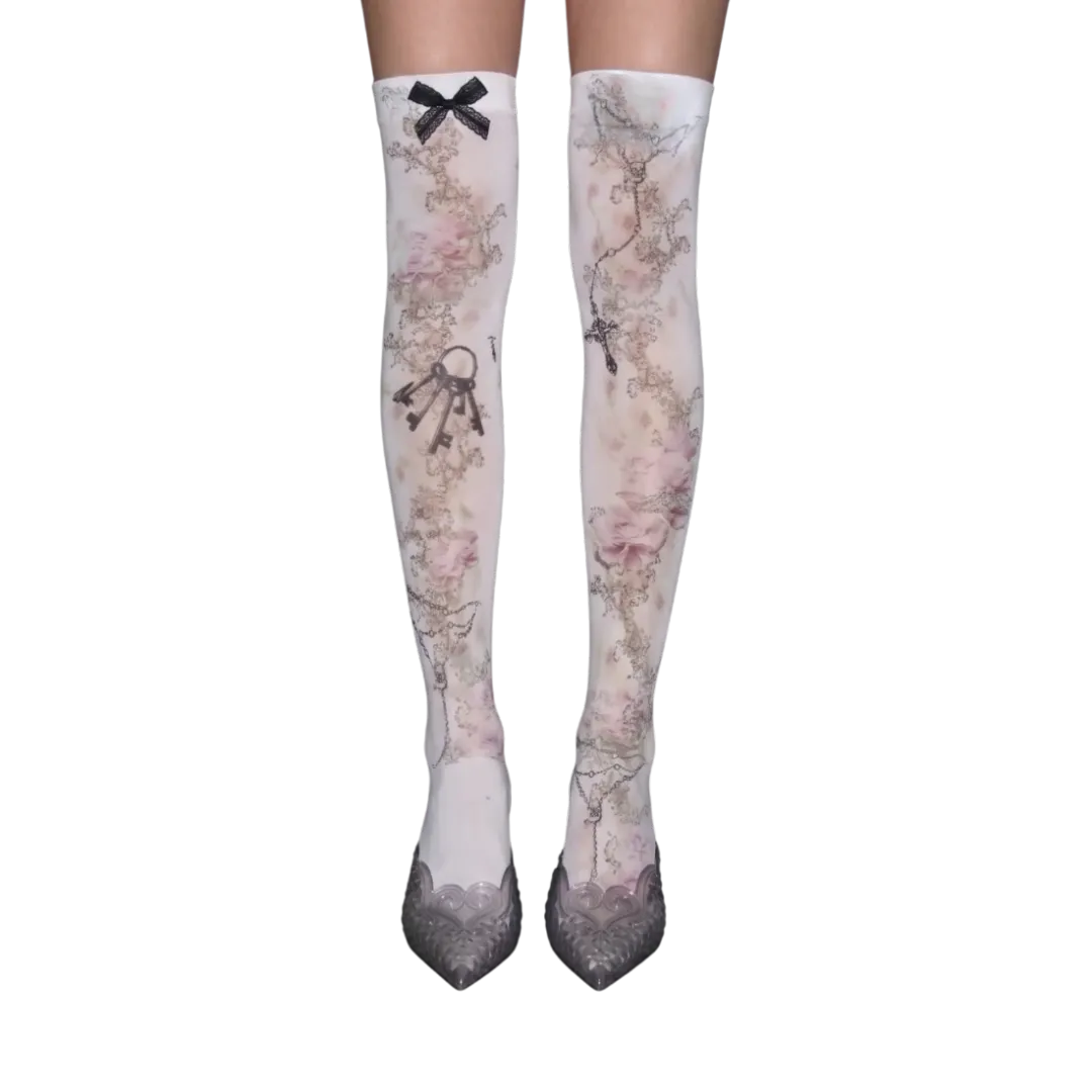 gothic dreamcore stockings