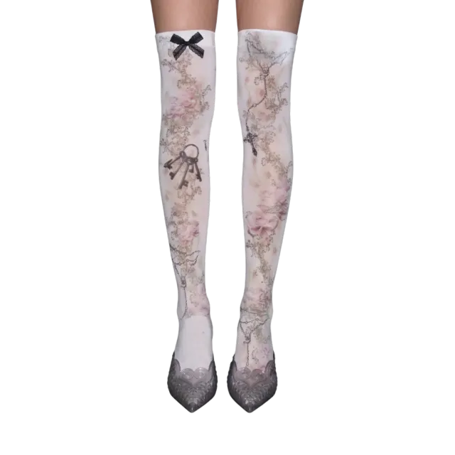 gothic dreamcore stockings