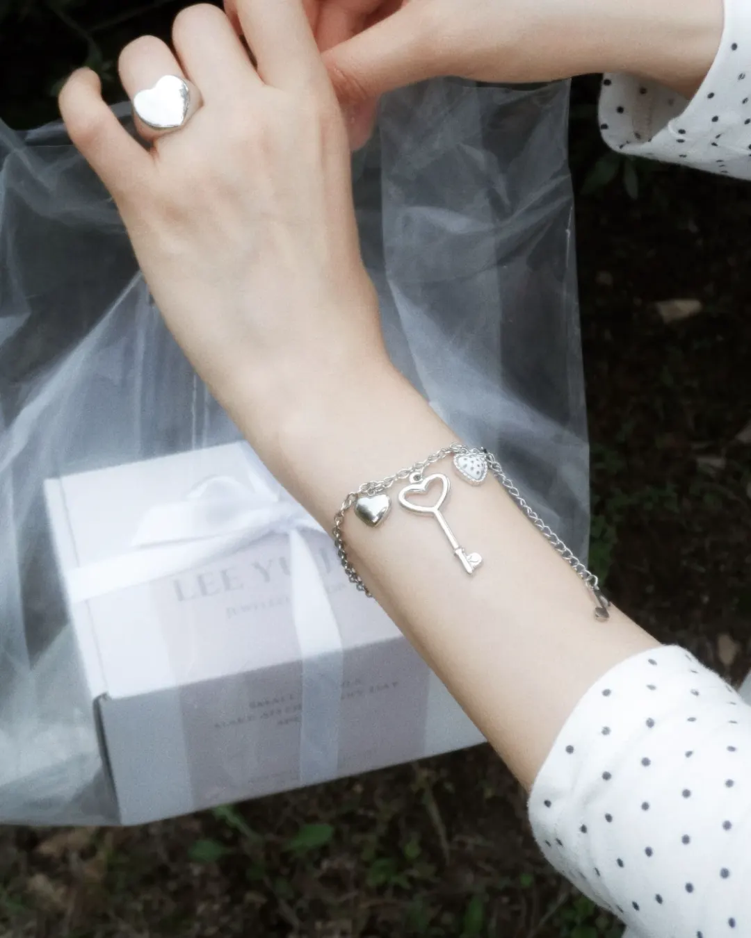 Ket to my heart bracelet