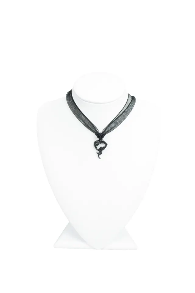 [春] - Dark rose choker