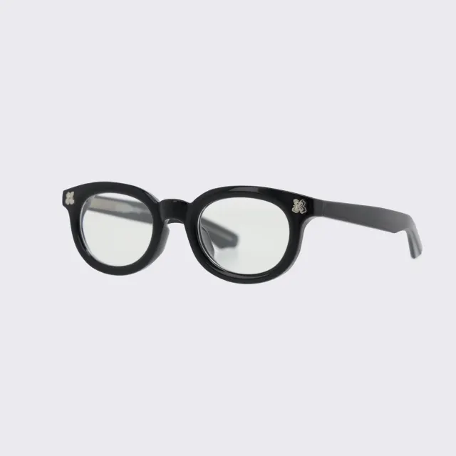 [ブルーライトカット] ROSE 01 OP (ROUND) BLACK