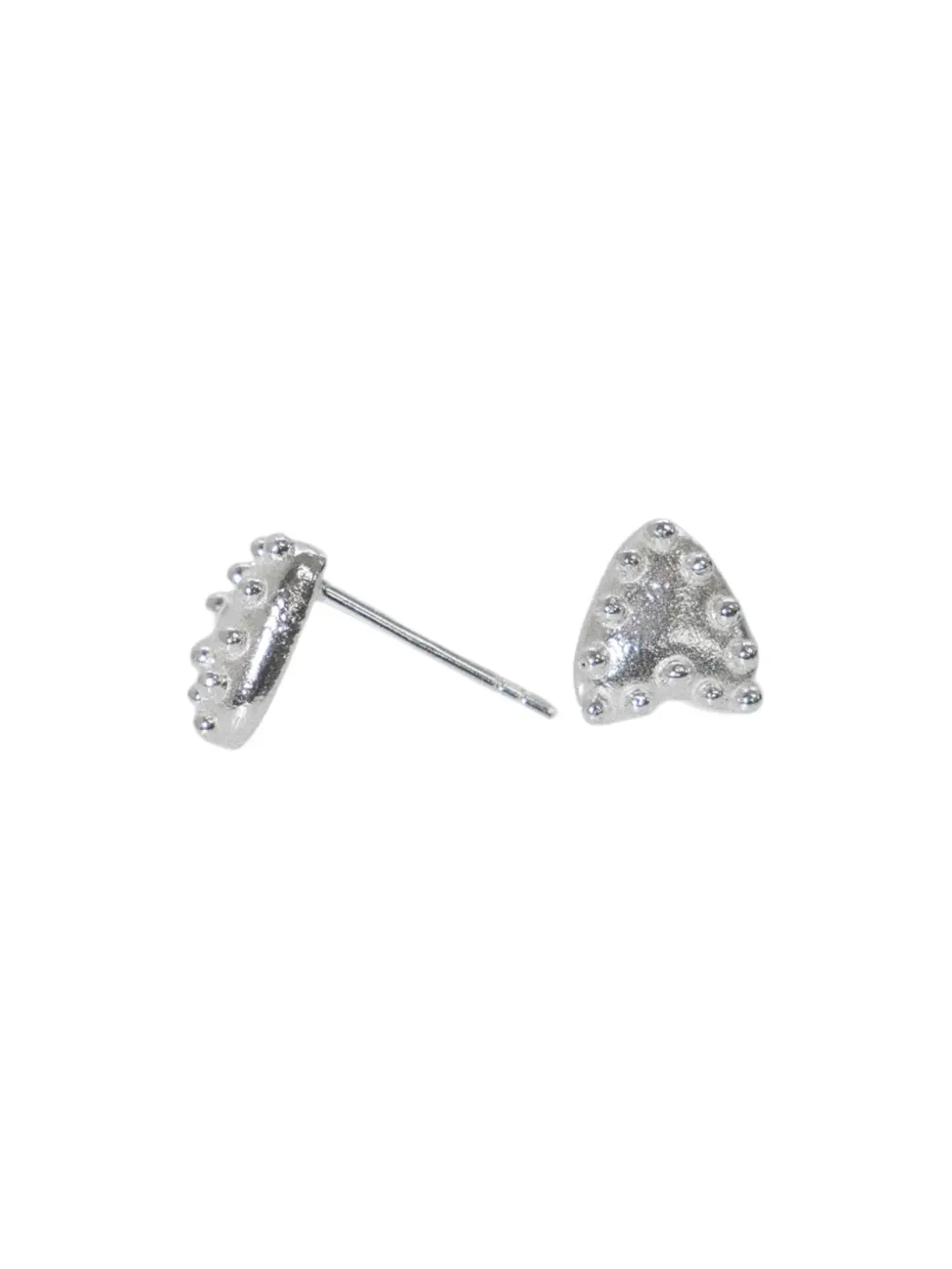 Dotty heart earrings