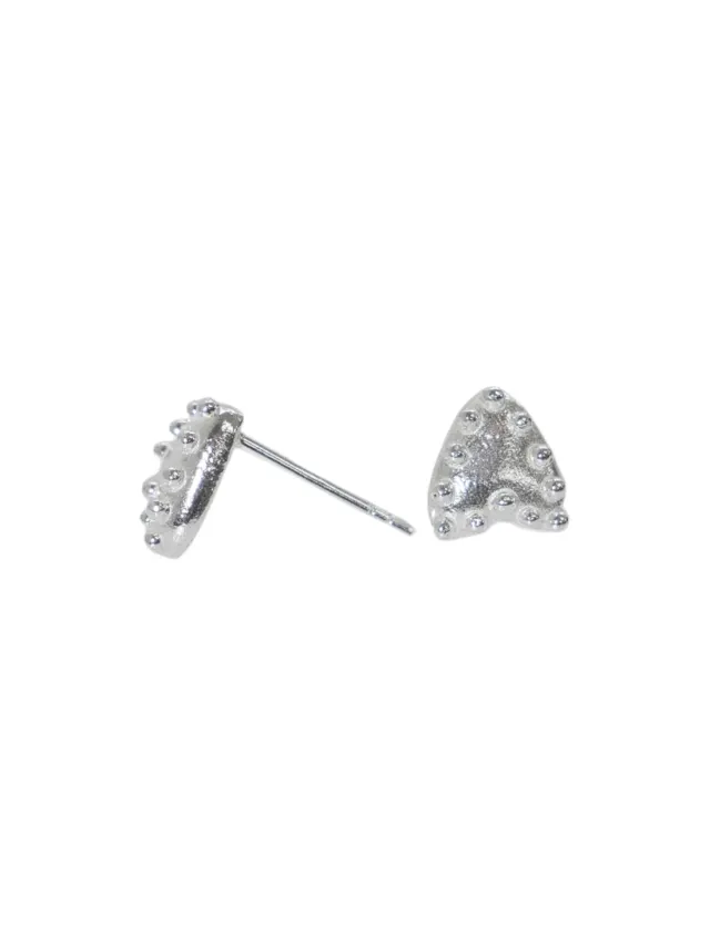 Dotty heart earrings
