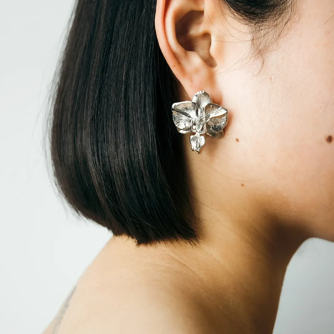 ORCHID EARRINGS
