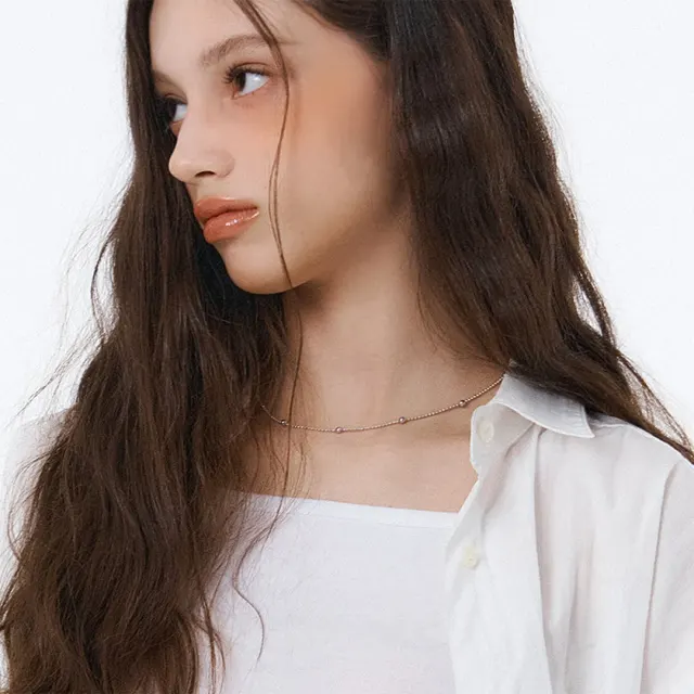 Airy ball chain Necklace