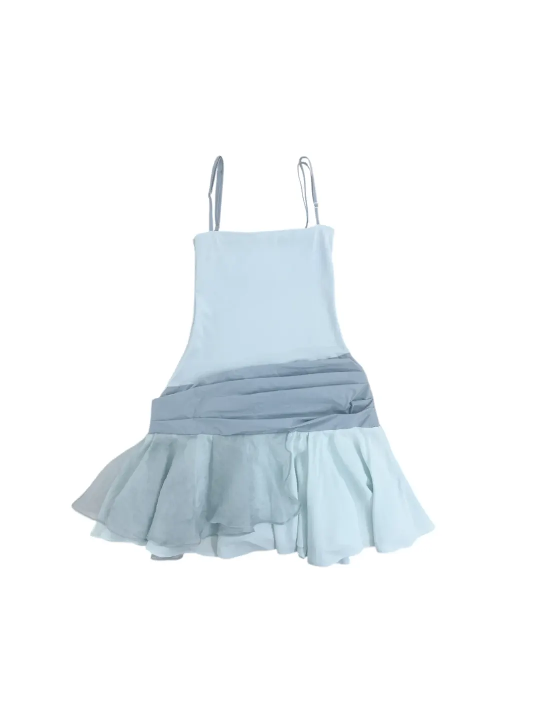 CANDY SLEEVELESS DRESS - BABYBLUE
