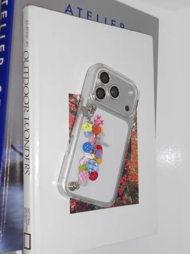 button strap case