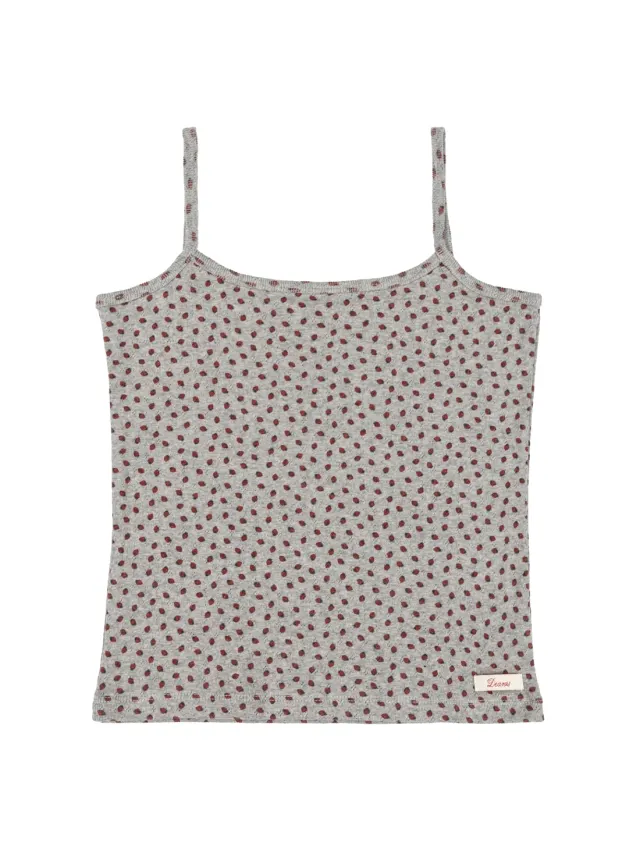 Strawberry sleeveless (Melange gray)