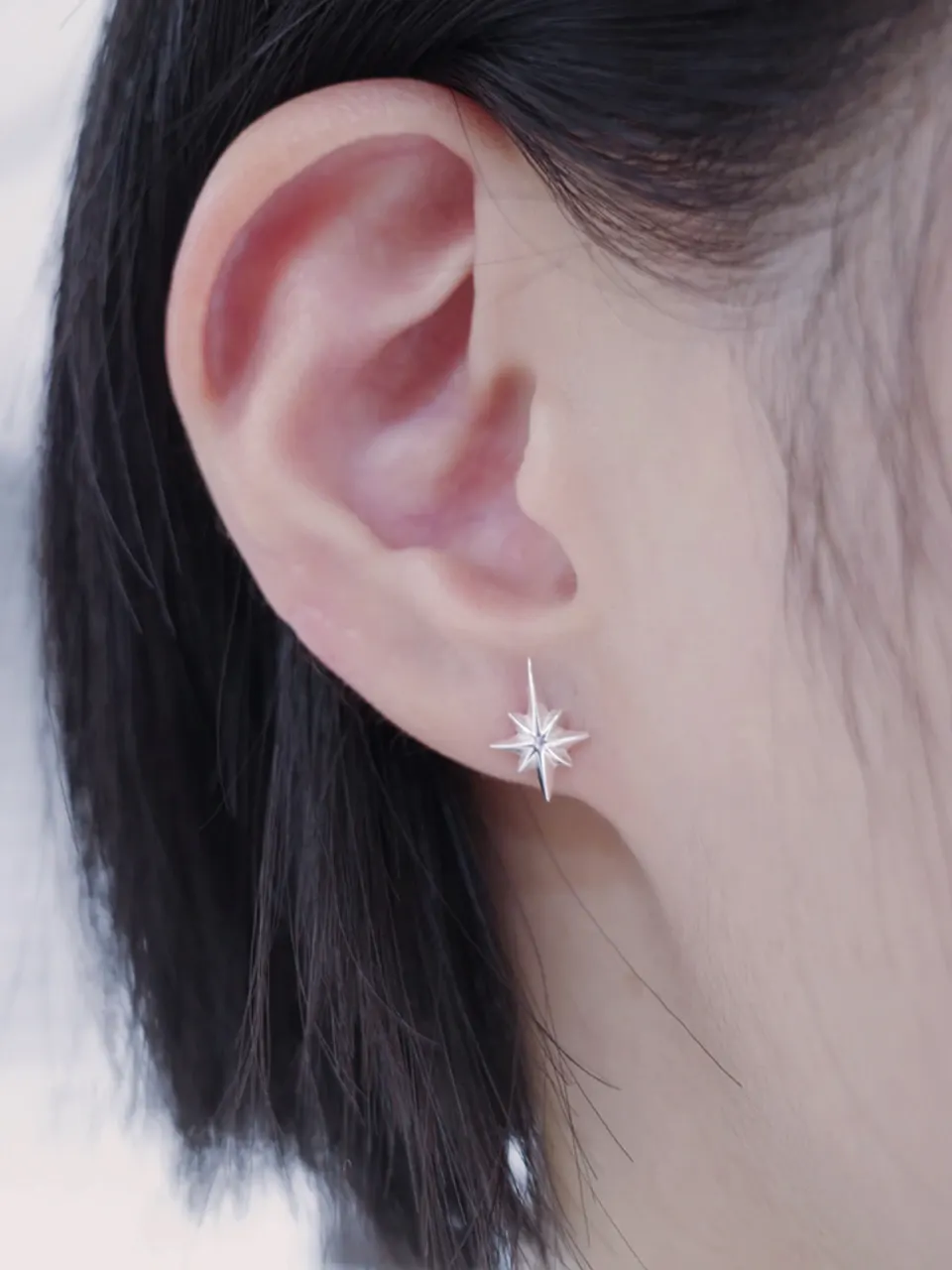 Polaris Earrings - Silver
