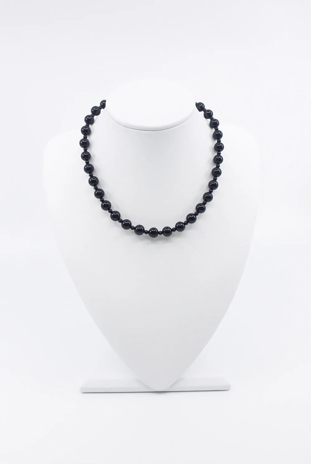 紅煙 彩雲玉 bold choker (Black/Blue)