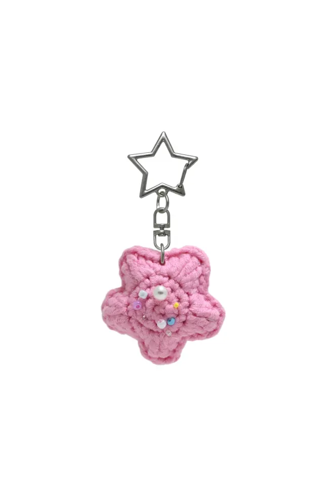 Lucky Star Key Ring ver 2 - Pink