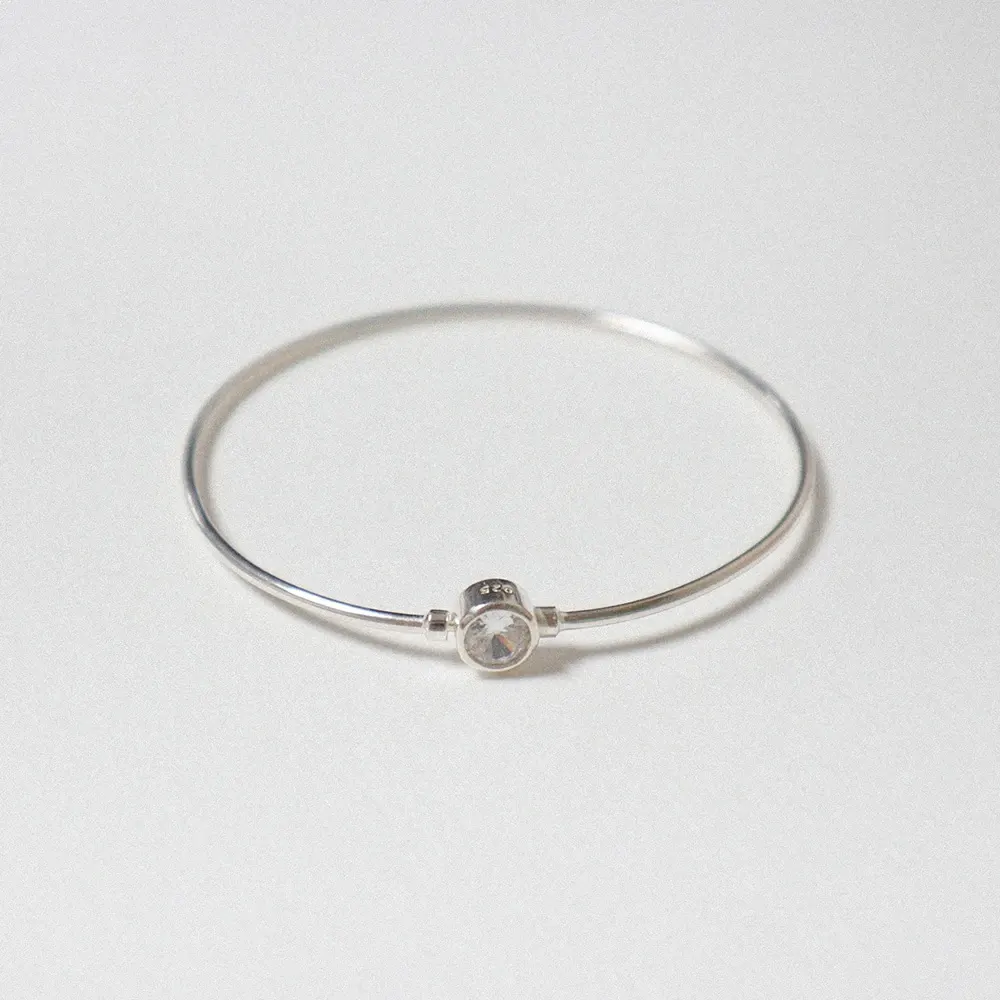 Round Cubic Bangle