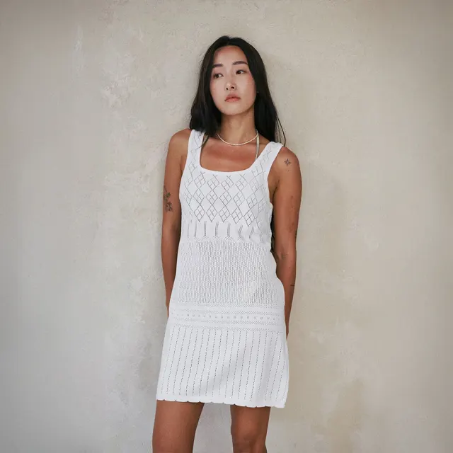 Lilo Knit Mini Onpiece Ivory