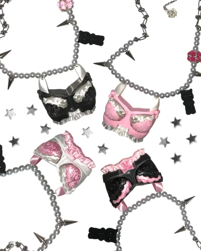 bra clicker necklace