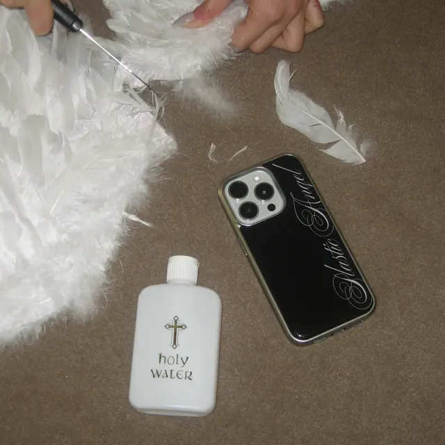 【MagSafe対応】 Plastic Angel Case_Black