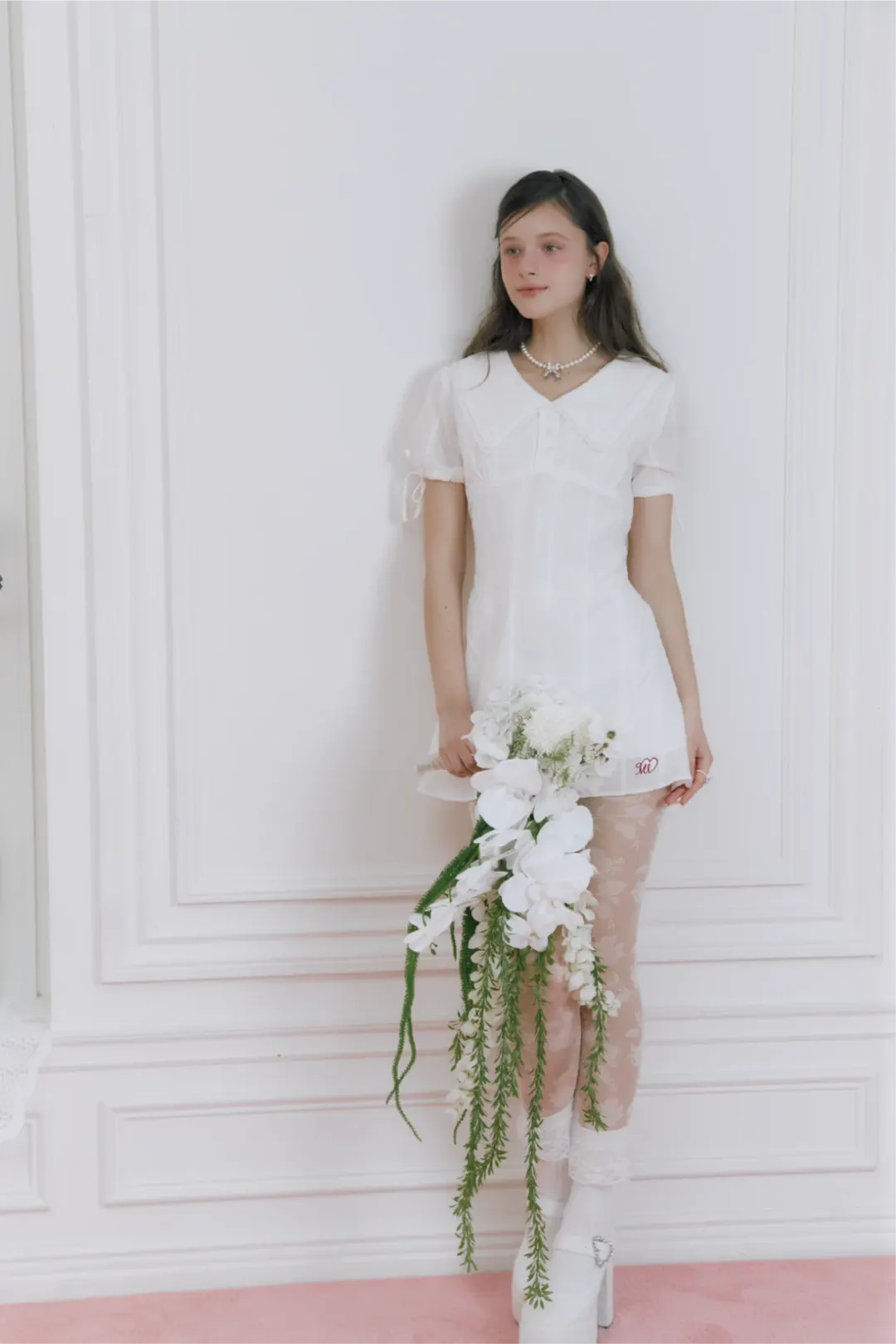 April ribbon dress