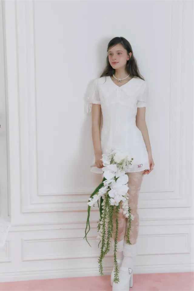 April ribbon dress