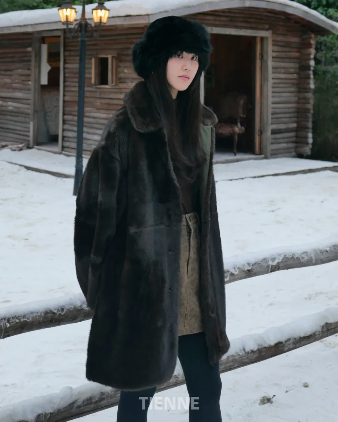 Velin Reversible Coat - Khaki
