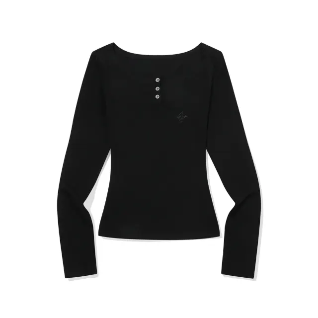 BLAVKNESS LONG SLEEVE TOP_BLACK