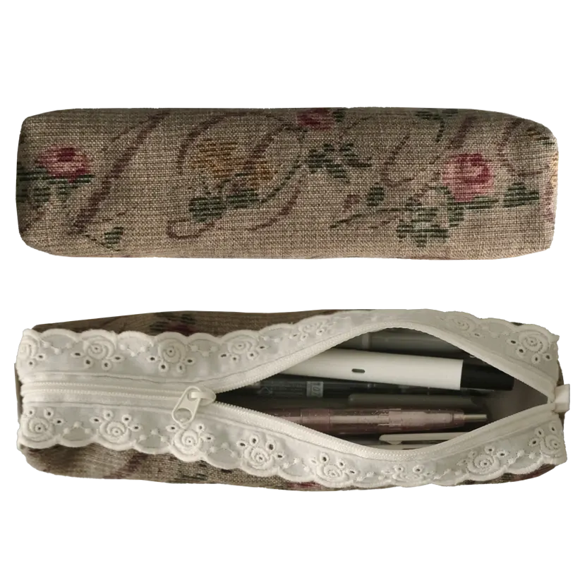 Lace Pencase - Rose