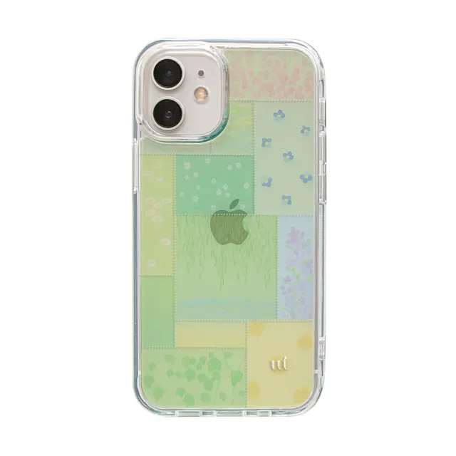 Green Patchwork Phonecase