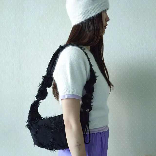 Porcelain bag (small) - Black