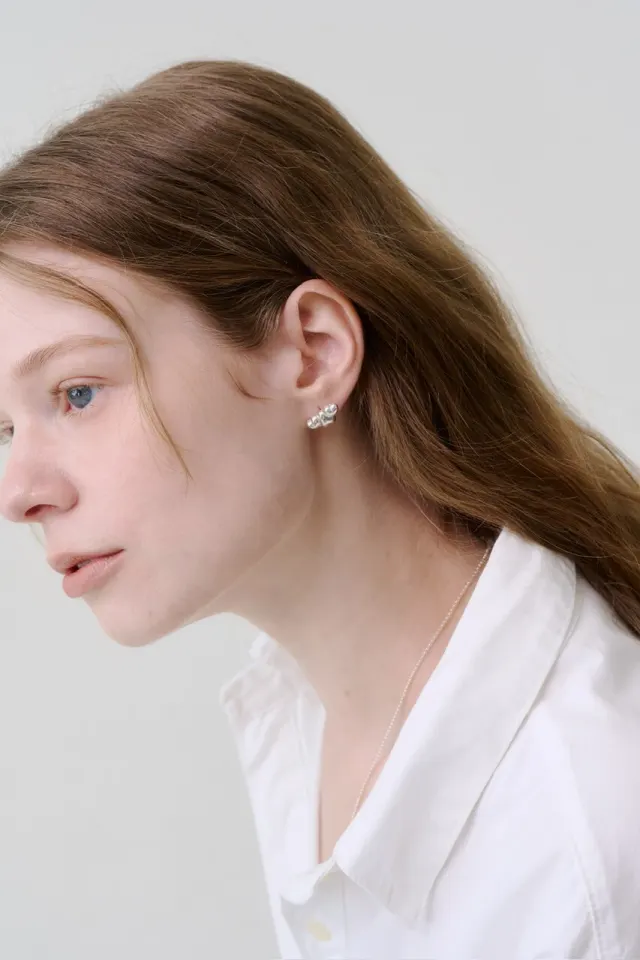 love fluffy earring