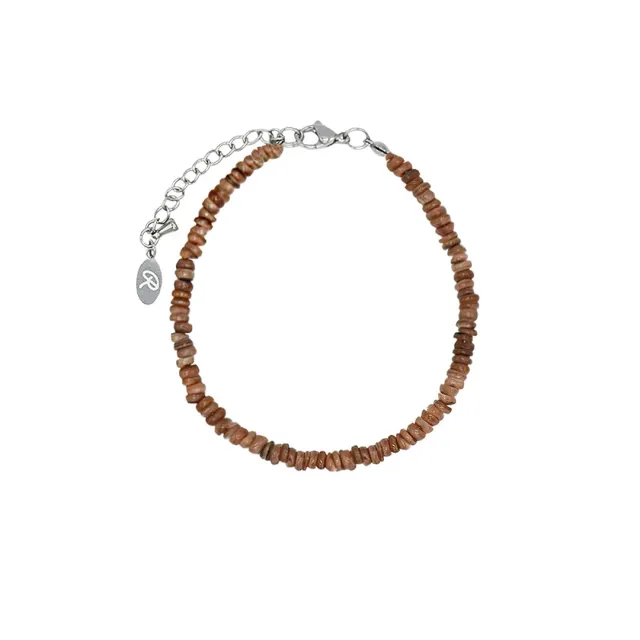 Cereal wood Bracelet [brown wood]