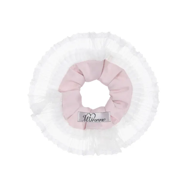 Rosé whip scrunchie