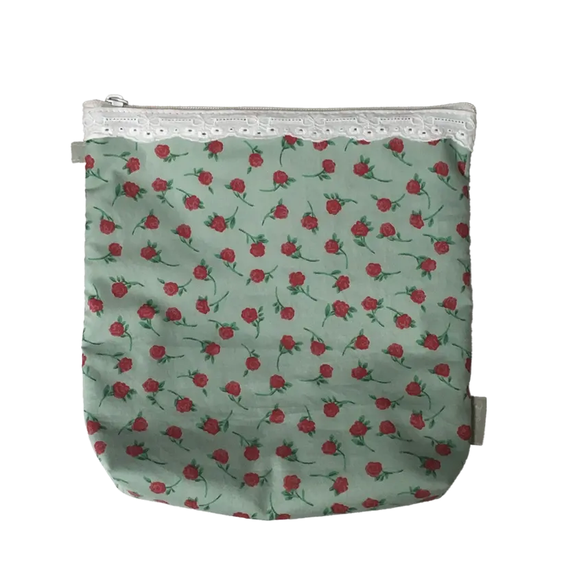 Lace Pouch - Mint