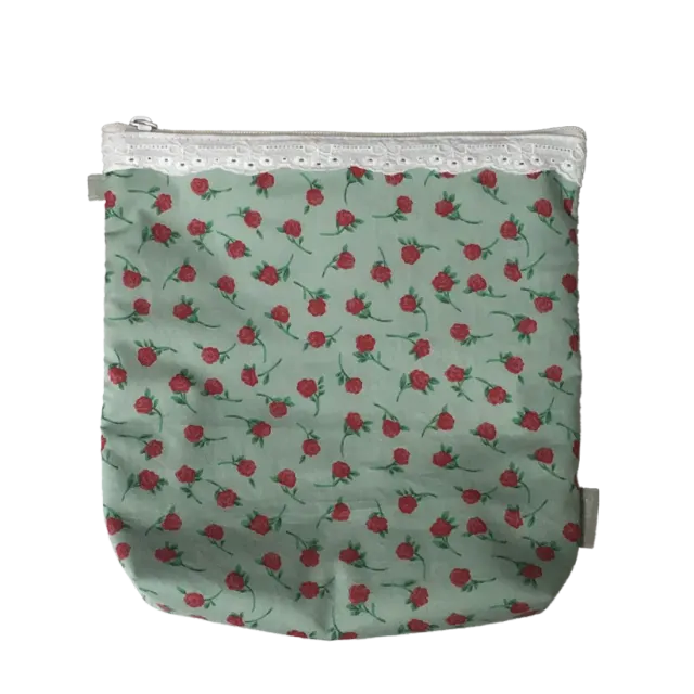 Lace Pouch - Mint