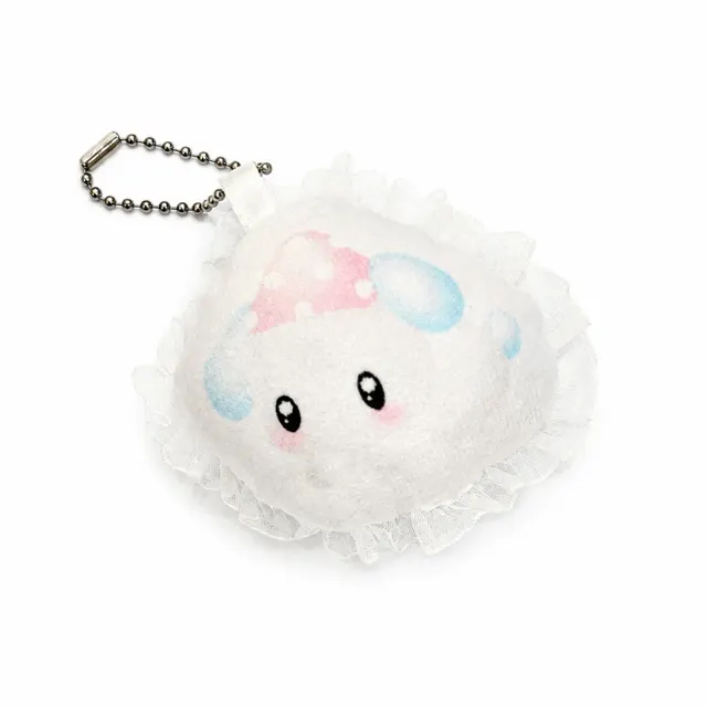 POPPY Lace Cushion Key Ring