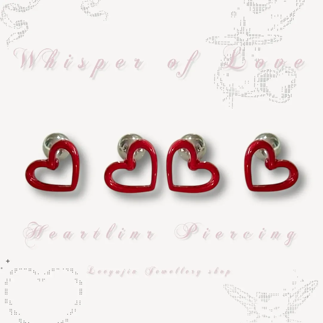 Heartline earring