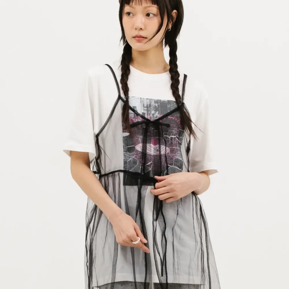 Terrace Pigment T-shirt_White