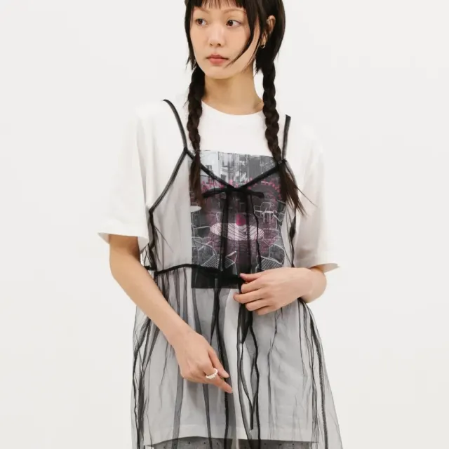 Terrace Pigment T-shirt_White